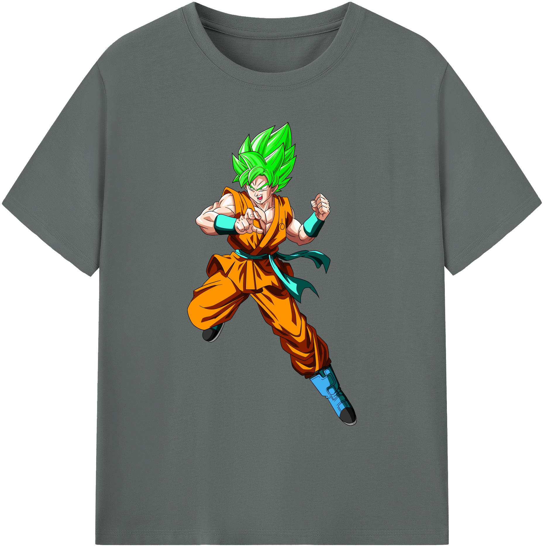（画像用） ドラゴンボール 孫 悟飯（そんごはん）DRAGON BALL Son Gohan 綿100％ メンズ半袖Tシャツ｜肌触りやわらか＆通気性
